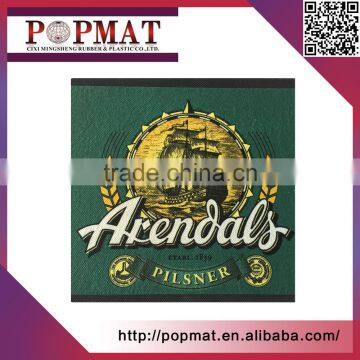 Logo Printed Non Woven Fabric Rubber Beer Runner Bar Mat photo-2