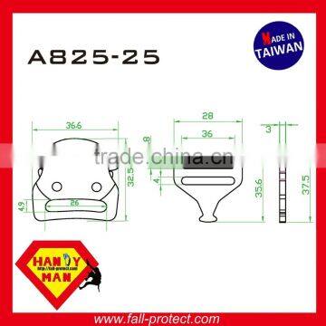 A825 Aluminum Small Harness Rock Mountain Climbing Sport Belt Fashion Bag Quick Release Buckle photo-3