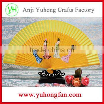 Customized High-grade Bamboo Hand Held Fan photo-4