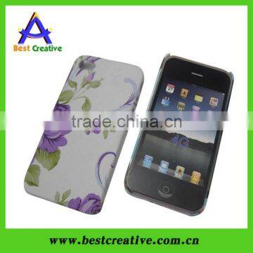 Flower Hard Carrying Cases For Iphone 4 4s Plastic Case