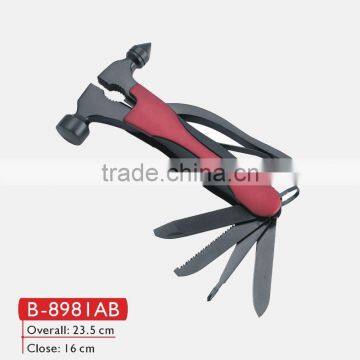 car tool Hammer wrench Multi-function hammer promotion tool color wood handle B-8981AB