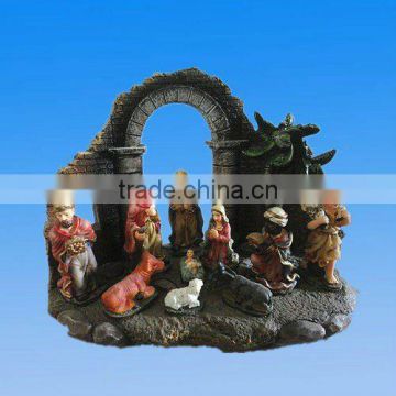 Hot-selling Religion Family Statue Resin Crafts