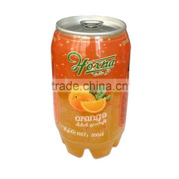 300ml PET Canned Fruit Flavor Soda Drink With Carbonate photo-2