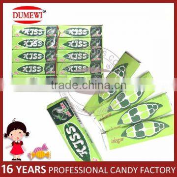 Strong Mint Kiss 4 Sticks Slim Chewing Gum