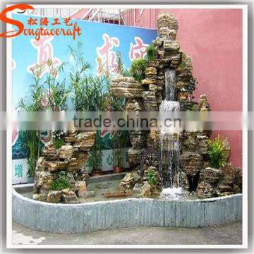 Hot Sale Stylized All Kinds of Garden Wall Fountain Indoor Artificial Waterfall Fountain photo-4