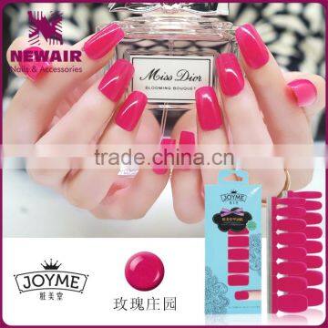 New Air Promotional Custom Design Printing Nail Polish Sticker