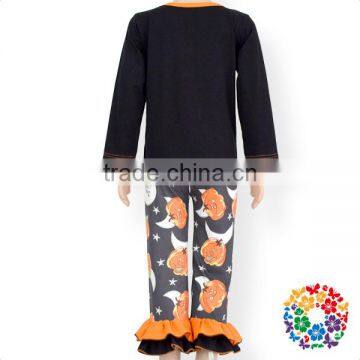 Fall Black Baby Clothes Clothing Set Pumpkin Girls Children Outfits Children Clothes Set photo-4