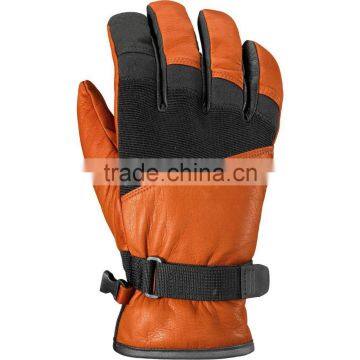 Ski glove-orange