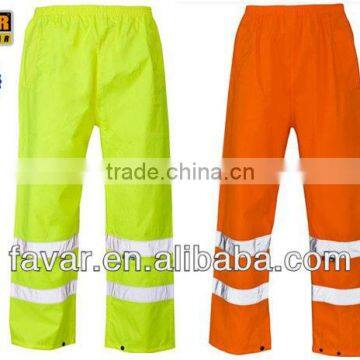 Hi vis oxford trousers waterproof windproof pants