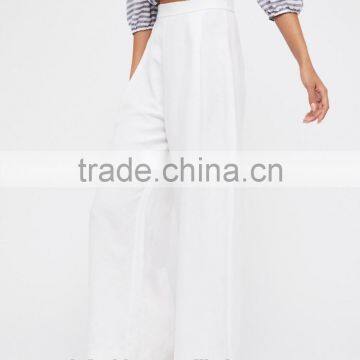 2017 Two Piece Set Women Clothing Stripe Pattern Off-the-shoulder Style Women Two Piece Set Top And Pant photo-5