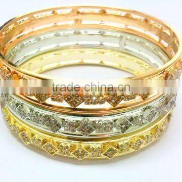 Wholesale Designer Fancy Silver,Copper,Gold Finish Kada Set, Contemporary Indian Jewelry