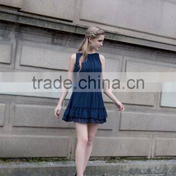 Ladies's Lovely Dress for Summer Fashion Spaghetti Strap Dress Slim Fit Sleeveless Dress 2016 photo-2