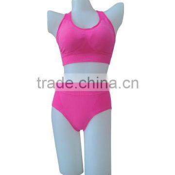 Top Quality Seamless Woman Underwear Ladies Lingerie Sport Bra and Panty Sets photo-2