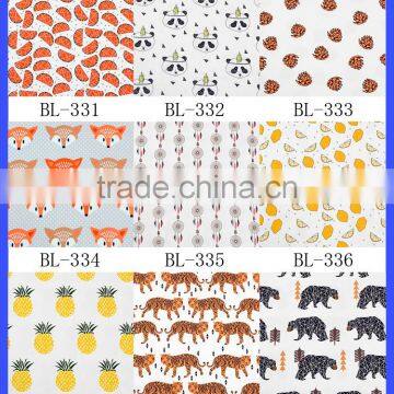 New Arrive FAUX SUEDE Printied Kinds Of Pattern Fabric And Customer Customized photo-2