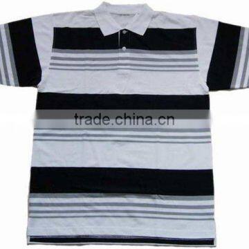 fashion stripe polo tshirts for man