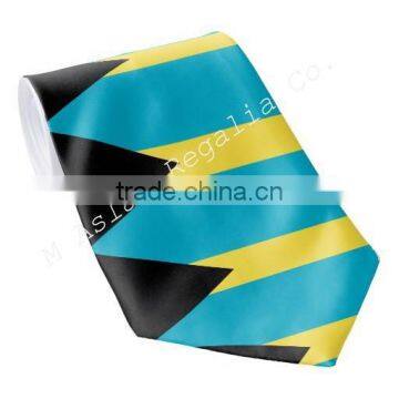 Bahamas Flags Neck Tie