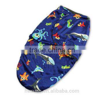 Custom Kids Embroidery Flannel Fleece Swaddle Baby Blanket photo-3