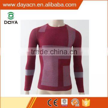 Men's Fashional Fitness Long Sleeve T-shirt Seamless Long Sleeve T-shirt