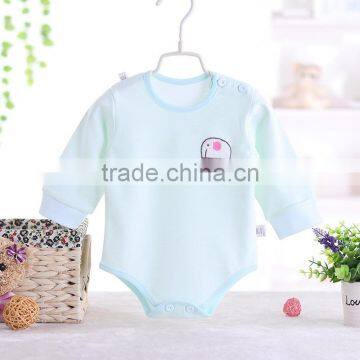 High Quality Long Sleeve Infant and Toddler Baby Clothes Bodysuit photo-3