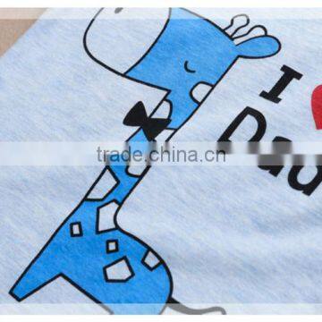 Wholesale Summer Cotton Printing Girls Kids t Shirt With Pants Set photo-6