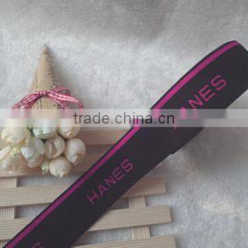 Hi-ana Ribbon 58 Wholesale Silver Shiny Elastic Edged Binding Tape for Underwear photo-3