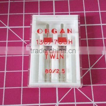 Organ Needles 130/705H Twin Needle 70/1.6MM 80/2.5MM 90/3MM Domestic Sewing Machine Twin Needle photo-3