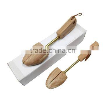 Adjustable Type Wooden Material Cedar Wood With Good Scent Single Tube Shoe Tree With String in the End photo-6