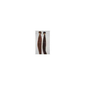 Indian Virgin Pre-bonded Hair Extension-nail Tip,0.8g/strand photo-3