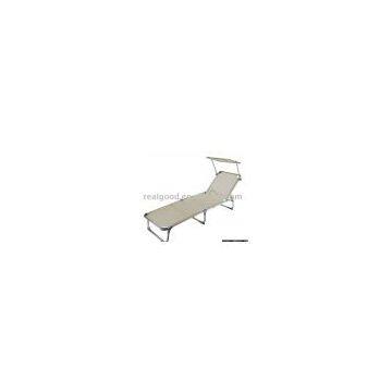 #38506 Beach chair with sunshade