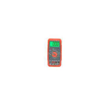 Portable commercial electronic digital multimeter with LCD screen