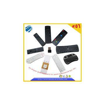 2015 new product lower price 2.4G 6 axis gyroscope wireless air mouse with keyboard