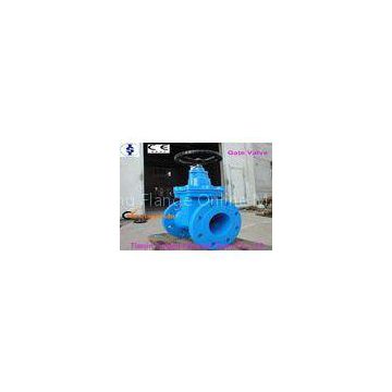 Rubber Seated Resilient Solid Wedge Gate Valve Corrosion Resistant API600