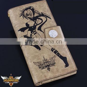 Wholesale League of Legends Wallet LOL PU Wallet purse bag for LOL fans