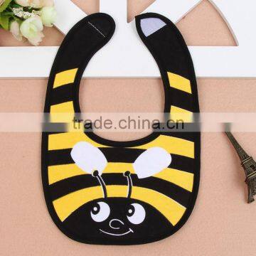 water barrier with peva back fancy cartoon animal baby bibs