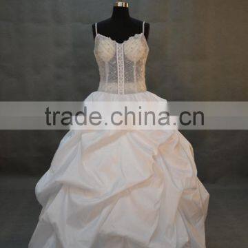 IN STOCK Shoulder-straps wedding dress Sweetheart bridal gown SW15