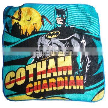 Halloween custom shape 100% cotton terry towel compressed
