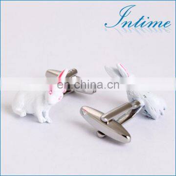 Novelty Little Rabbit Shirt Cufflinks