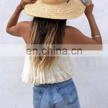Best Selling White Tube Top Off Shoulder Ruffle Boho Top For Best Sex Position photo-3
