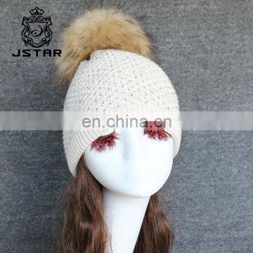 China High Quality Good Snapback Hats Wholesale Knitted Hats With Pompom