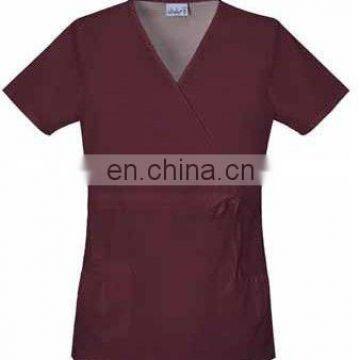 Red beautiful women medical uniforms