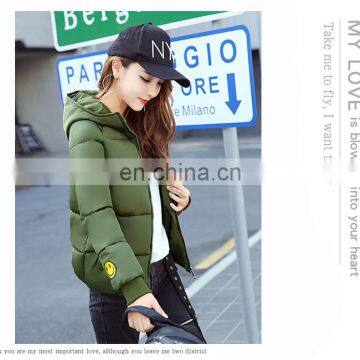 Down Jacket New Cotton Women Korean Version of the Short Paragraph Hooded Wild Lovers Loose Clothes Jacket