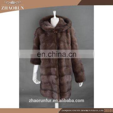 Hot Selling Fur Jacket Whole Mink Woman Fur Coat For Russian Winter photo-4