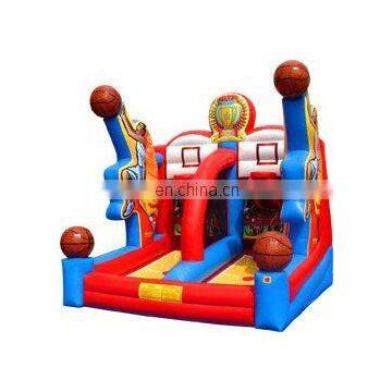 hot sale outdoor inflatable basketball hoop game NS026