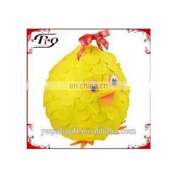 party hanging decoration yellow chicken shaped paper pinata