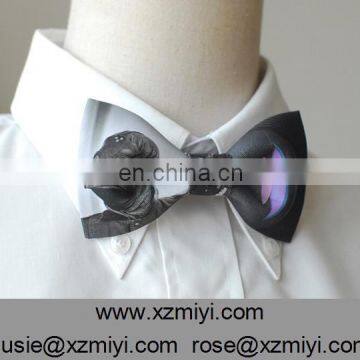 2014 New Mens Pattern Custom Made Digital Printing Silk Masonic Bow Tie