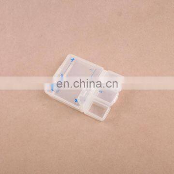 clear plastic tool box for pills hooks screw and jewelry