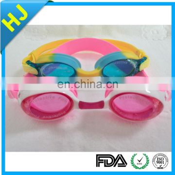 Professional Silicone Adult /Kids Swimming Goggles Anti Fog Prescription Swimming Goggles