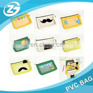 Mini Toy Vinyl Travel Cosmetic Bag, clear Vinyl Bag For Kids