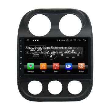 KD-1049 10.1-дюймовый мультимедийный автомобильный плеер DVD с Android 8.0 для Compass 2014-2015 гг.