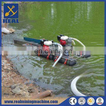 Small Gold Suction Dredge Boat for Sale